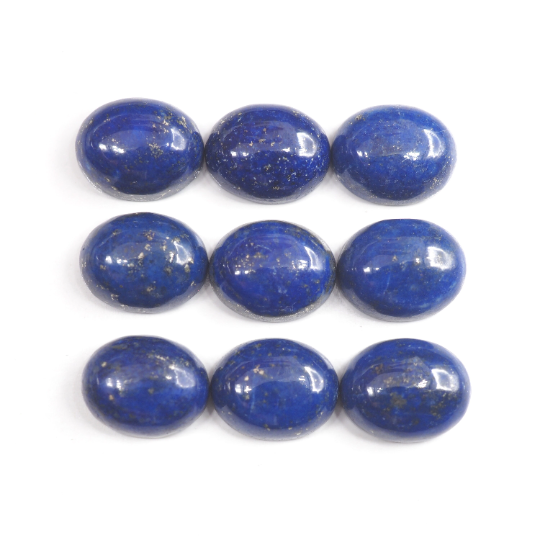 Lapis Cabs Oval 10x8 mm Approximately 27.46 Carat