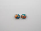 Oyster Copper Turquoise Cabochon Oval 10x8 mm Approximately 5.98 Carat (GTG-OT-32)