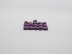 Purple Copper Turquoise Round Cabochon 4 mm, 16 pieces, Approximately 5 Carat (GTG-PT-12)