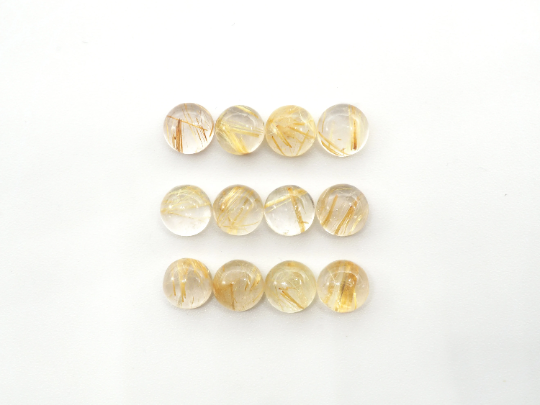 Golden Rutilated Quartz  6mm Approximately  11.74 Carat