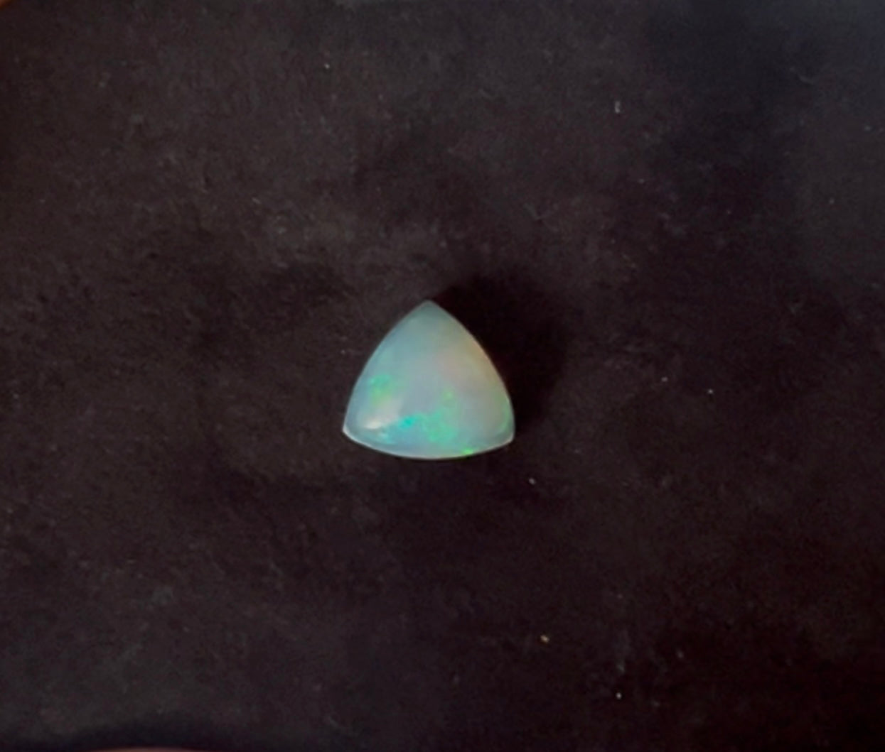 Natural Ethiopian Opal Trillion  Shape Cab 13x13mm Approximately 3.90 Carat