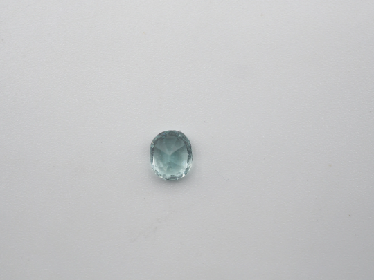 Blue Tourmaline6.3x 5.3mm Approximately 0.91 Carat (GTG-TOU-253)