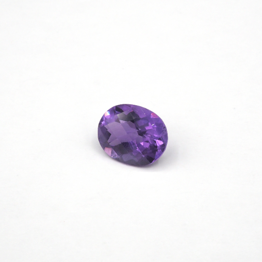 Oval Amethyst 11.5 x 9.0 x 6.5mm Single Piece Approximately 3.58Carat