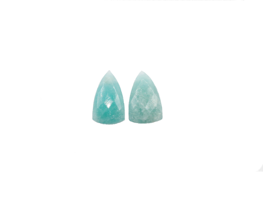 Amazonite Drilled Matching Pair 20 x 12mm