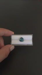London Blue Topaz Faceted 10x10 mm Single piece Approximately 3.78 Carat (GTG-TO-96)