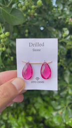 Hydro Drilled Tourmaline 22x13mm, Approximately 22.50 Carat (GTG-HT-9)