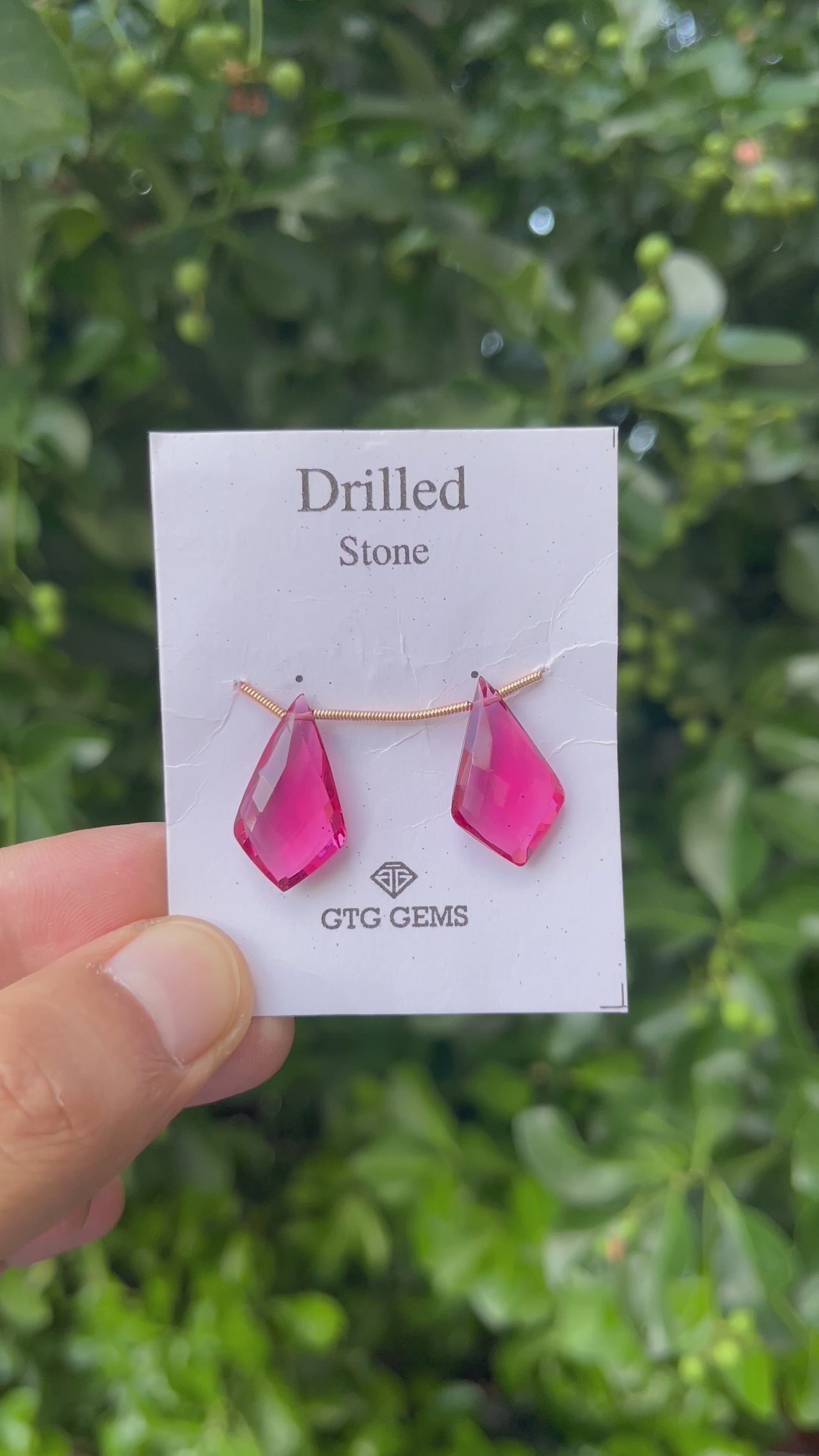 Hydro Drilled Tourmaline 14x20mm, Approximately 16.50 Carat (GTG-HT-8)