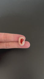 Mexican Fire Opal Cabochon 20x14 mm Approximately 12.76 Carat (GTG-MFO-11)