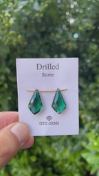 Hydro Drilled Tourmaline 22x13 mm, Approximately 14 Carat (GTG-HT-4)