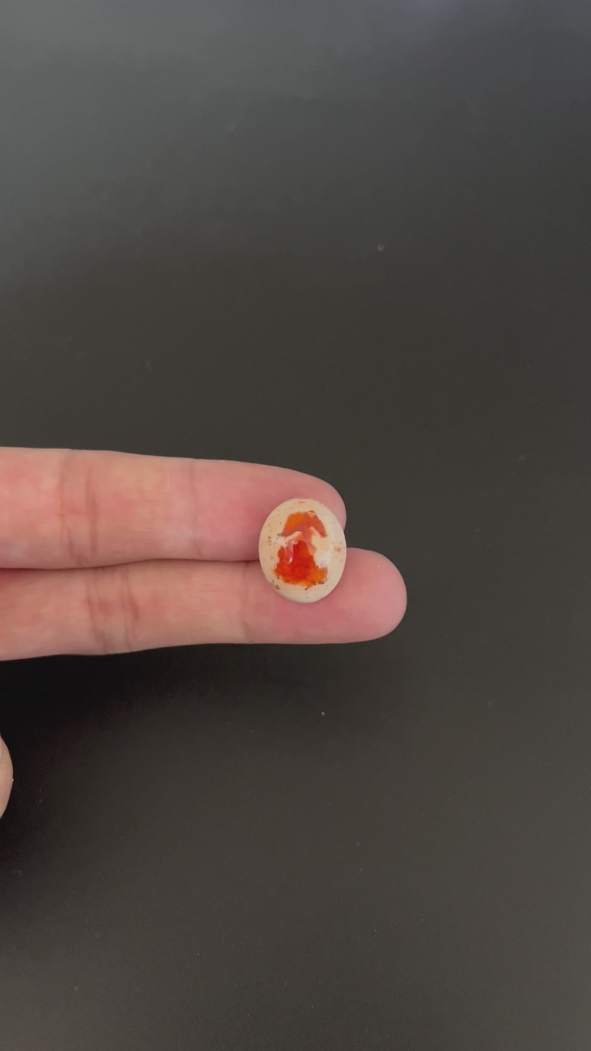 Mexican Fire Opal Cabochon 18x15 mm Approximately 10.18 Carat (GTG-MFO-23)