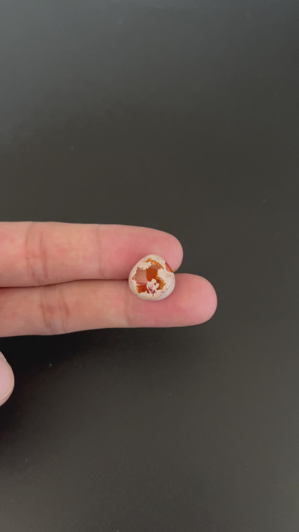 Mexican Fire Opal Cabochon 14x14 mm Approximately 7.95 Carat (GTG-MFO-16)