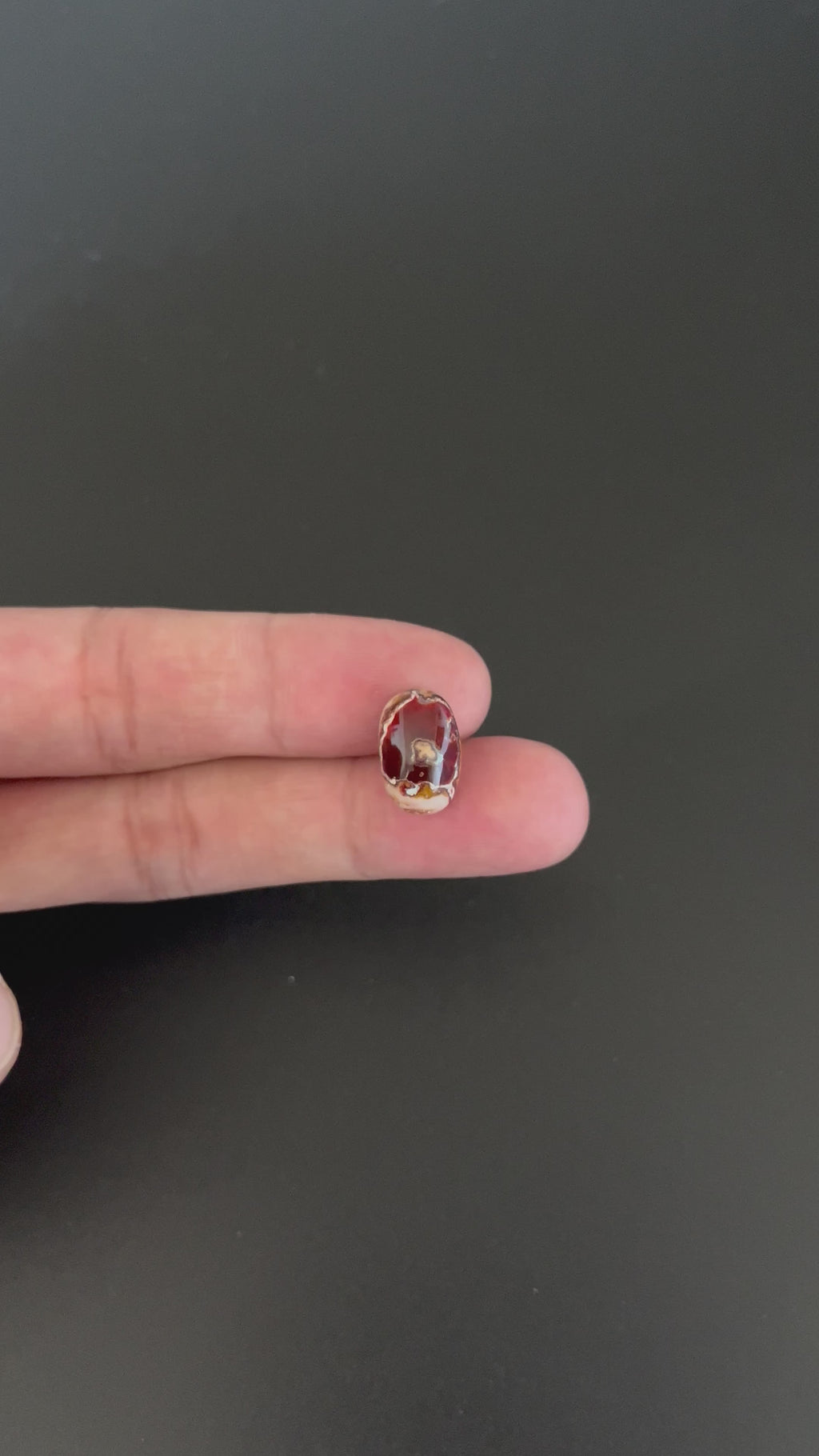 Mexican Fire Opal Cabochon 15x10 mm Approximately 5.57 Carat (GTG-MFO-14)