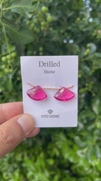 Hydro Drilled Tourmaline 14x20mm, Approximately 15.50 Carat (GTG-HT-7)