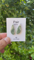 Serpentine Matching Cabochon 30x11 mm, Approximately 29.5 Carat (GTG-MSC-8)