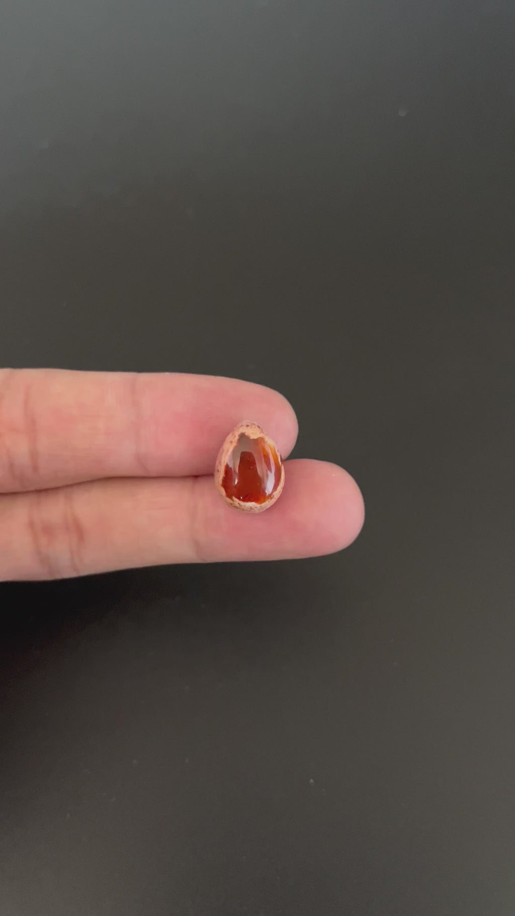 Mexican Fire Opal Cabochon 15x11 mm Approximately 6.52 Carat (GTG-MFO-25)