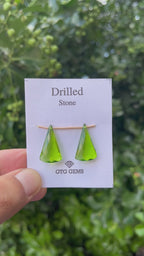 Drilled Peridot Hydro 22x13mm Approximately 15 Carat (GTG-HP-2)