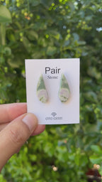 Serpentine Matching Cabochon 29x10 mm, Approximately 27.5 Carat (GTG-MSC-7)