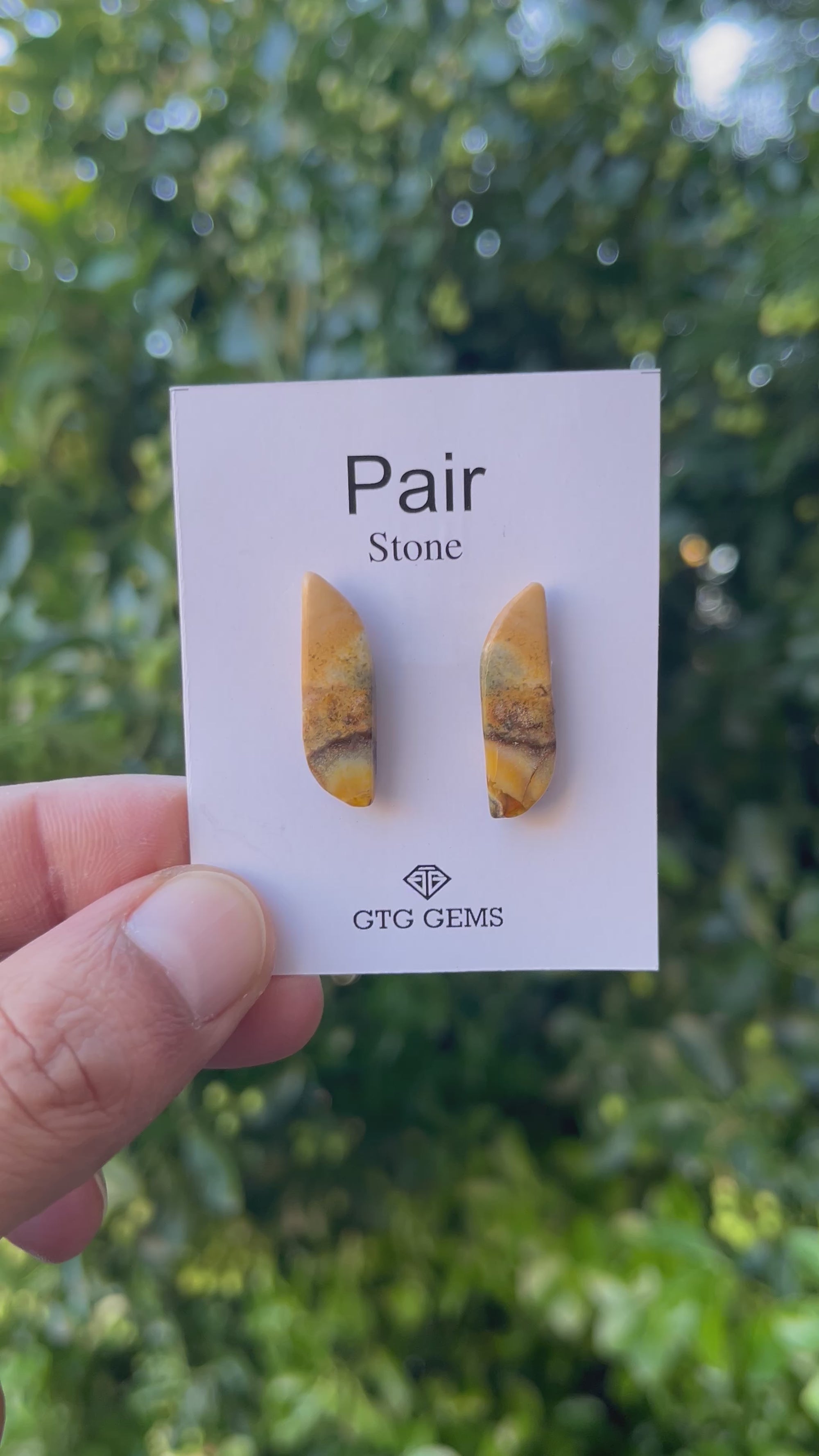 Mookaite Jasper 25x8mm Matching Pair Cabochon Approximately 11 Carat (GTG-MMK-3)