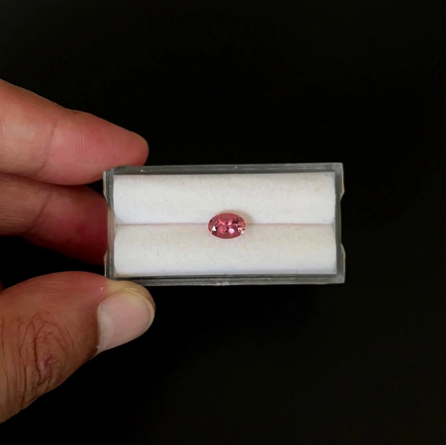 Natural Tourmaline Faceted 7.7x5.3 mm Single Piece Approximately .98 Carat (GTG-TOU-323)