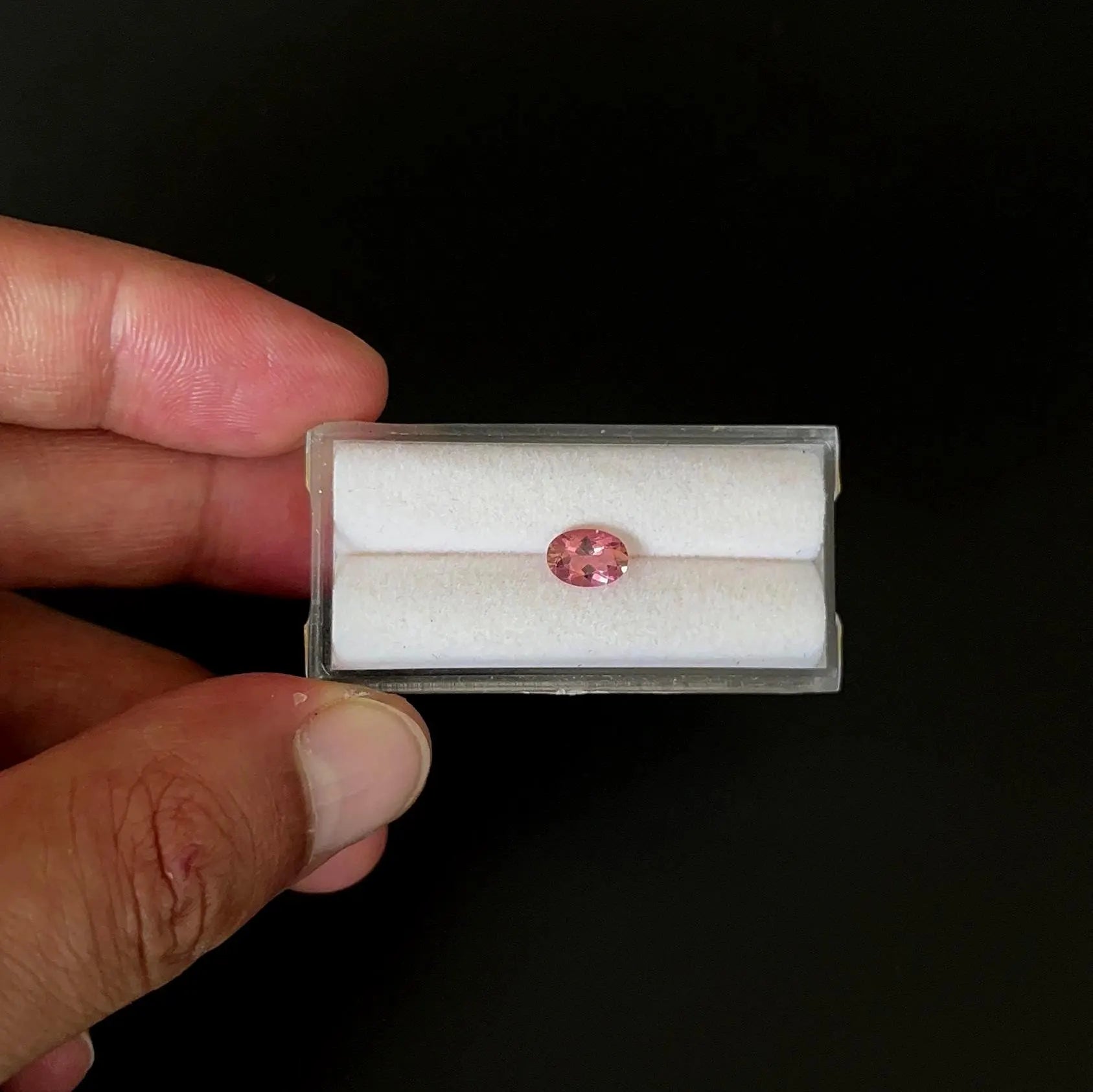Natural Tourmaline Faceted 7.5x5.4 mm Single Piece Approximately .81 Carat (GTG-TOU-324)