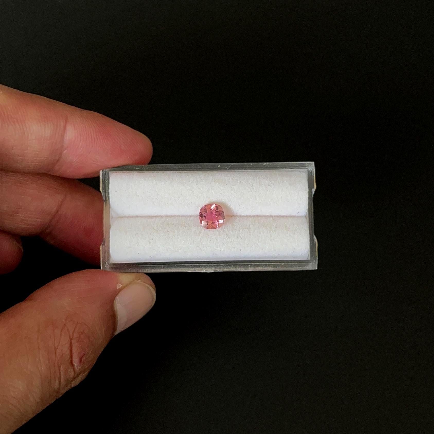 Natural Tourmaline Faceted 5.8x5.8 mm Single Piece Approximately .80 Carat (GTG-TOU-325)
