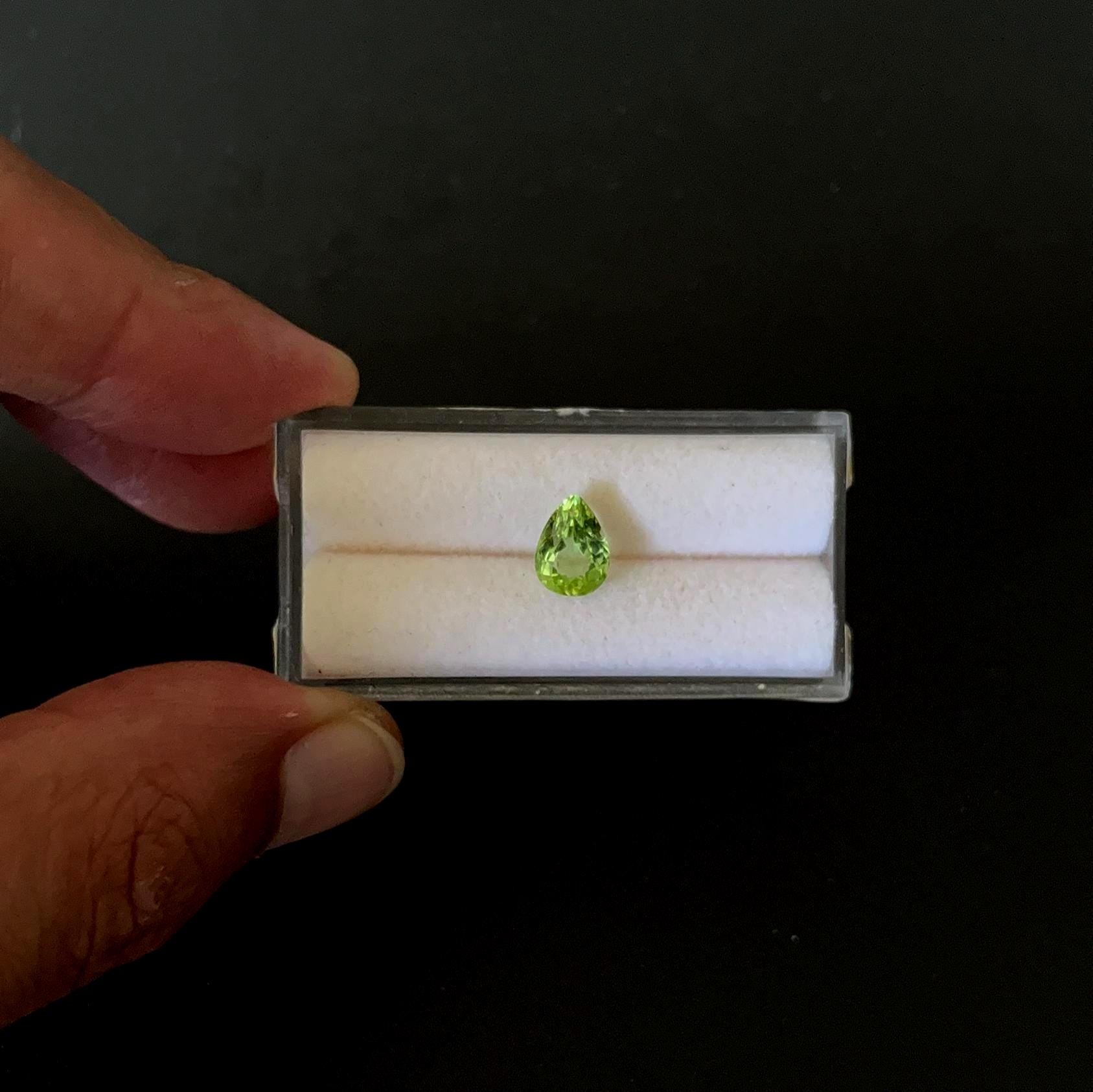 Natural Tourmaline Faceted 8.7x6.4 mm Single Piece Approximately 1.35 Carat (GTG-TOU-329)