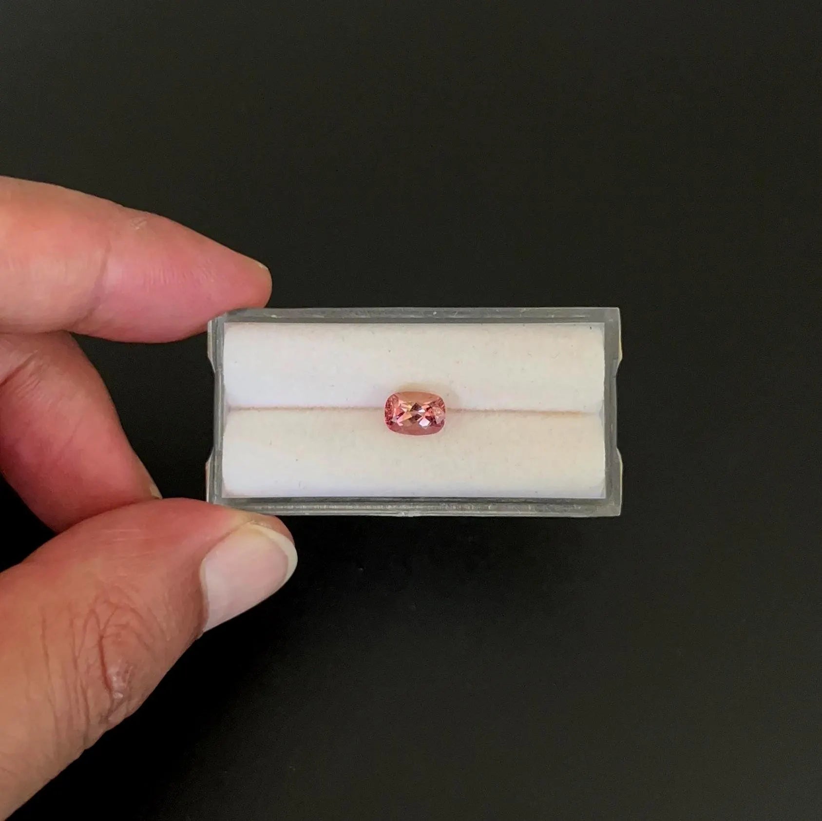Natural Tourmaline Faceted 7.3x5.2 mm Single Piece Approximately 1.22 Carat (GTG-TOU-335)