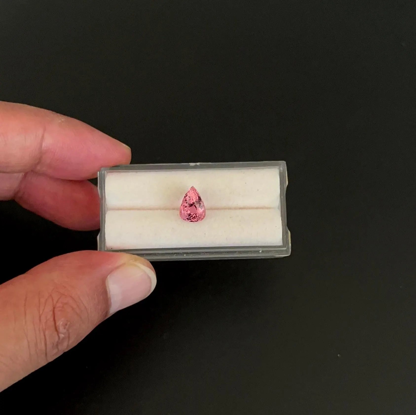 Natural Tourmaline Faceted 9.36x6.71x6.56 mm Single Piece Approximately 2.30 Carat (GTG-TOU-336)