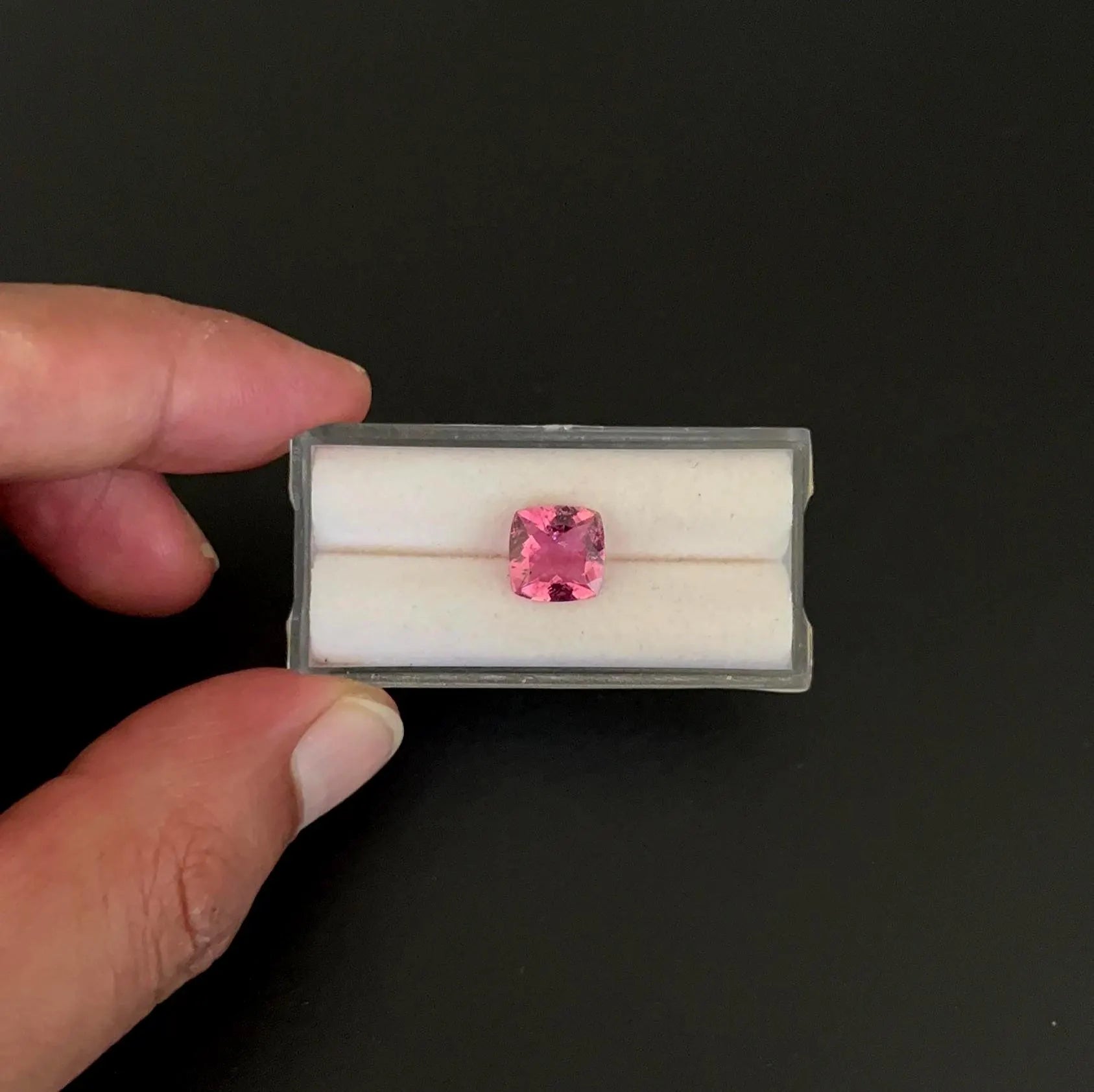 Natural Tourmaline Faceted 9.10x9.05x4.60 mm Single Piece Approximately 2.48 Carat (GTG-TOU-337)