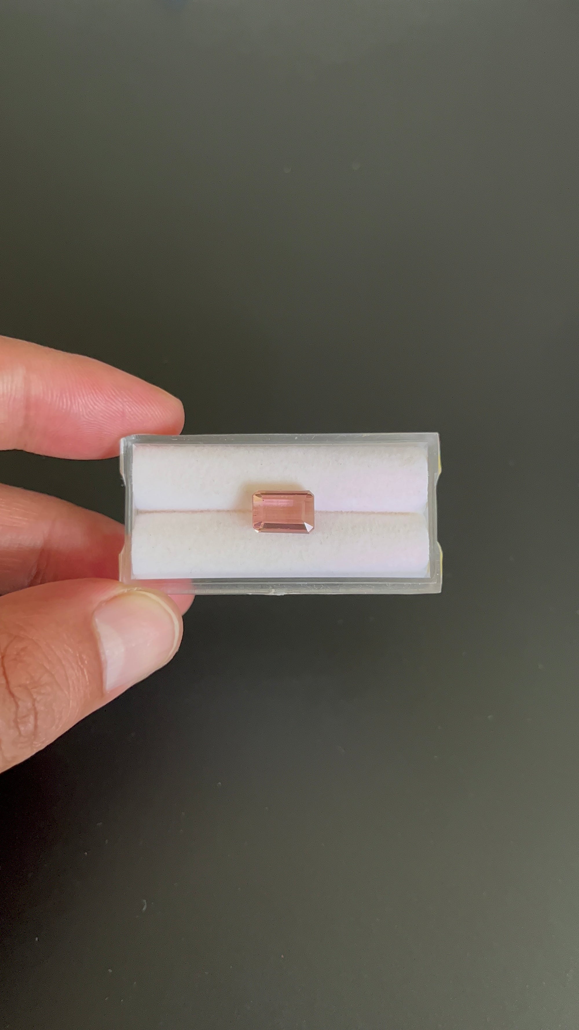 Tourmaline, Faceted 9x6mm Approximately 3.26 Carat (GTG-TOU-60)