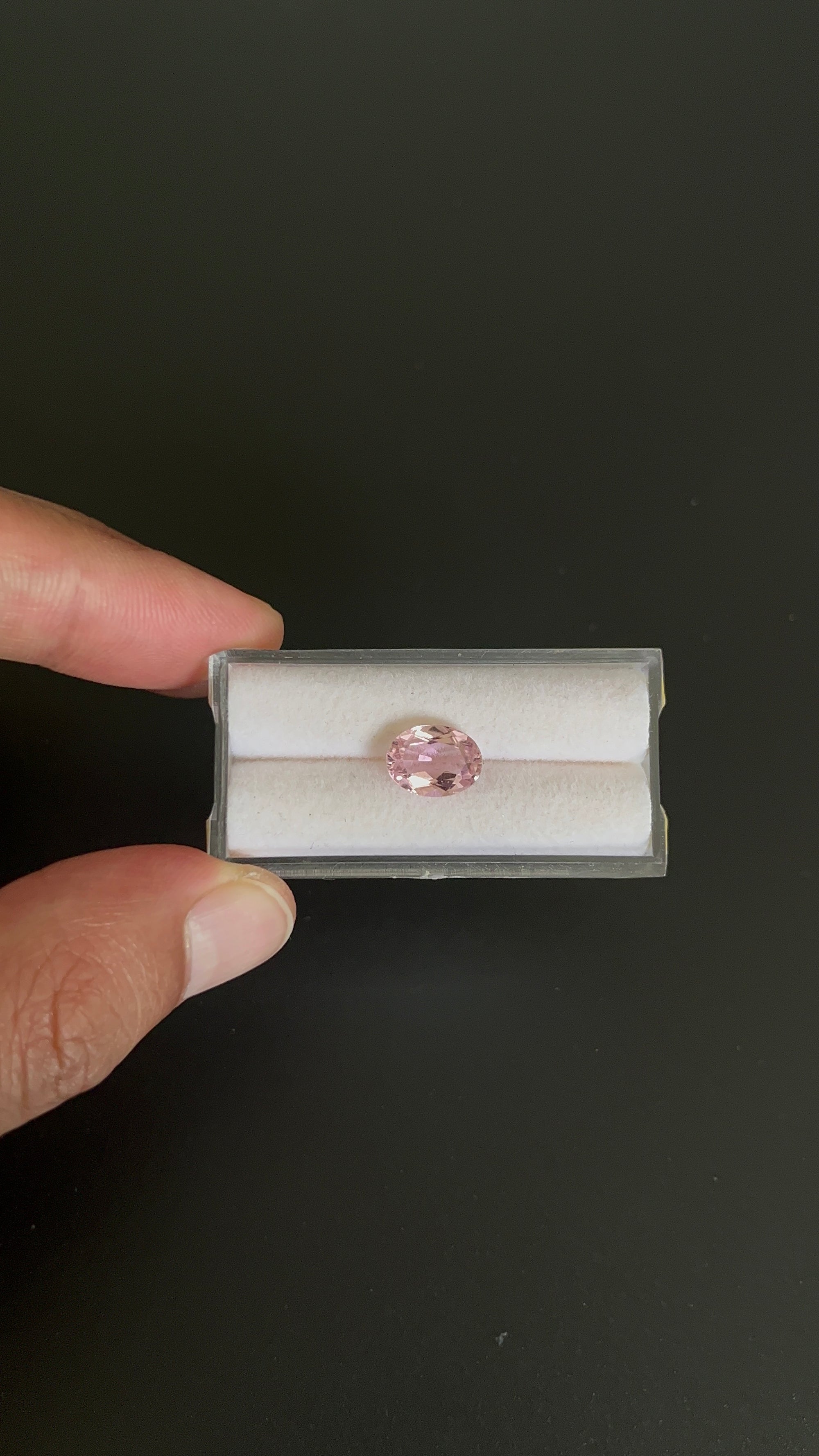 Oval Shape Tourmaline, Faceted 10.0 x 7.5 x 4.5 mm Approximately 2.46 Carat (GTG-TOU-245)
