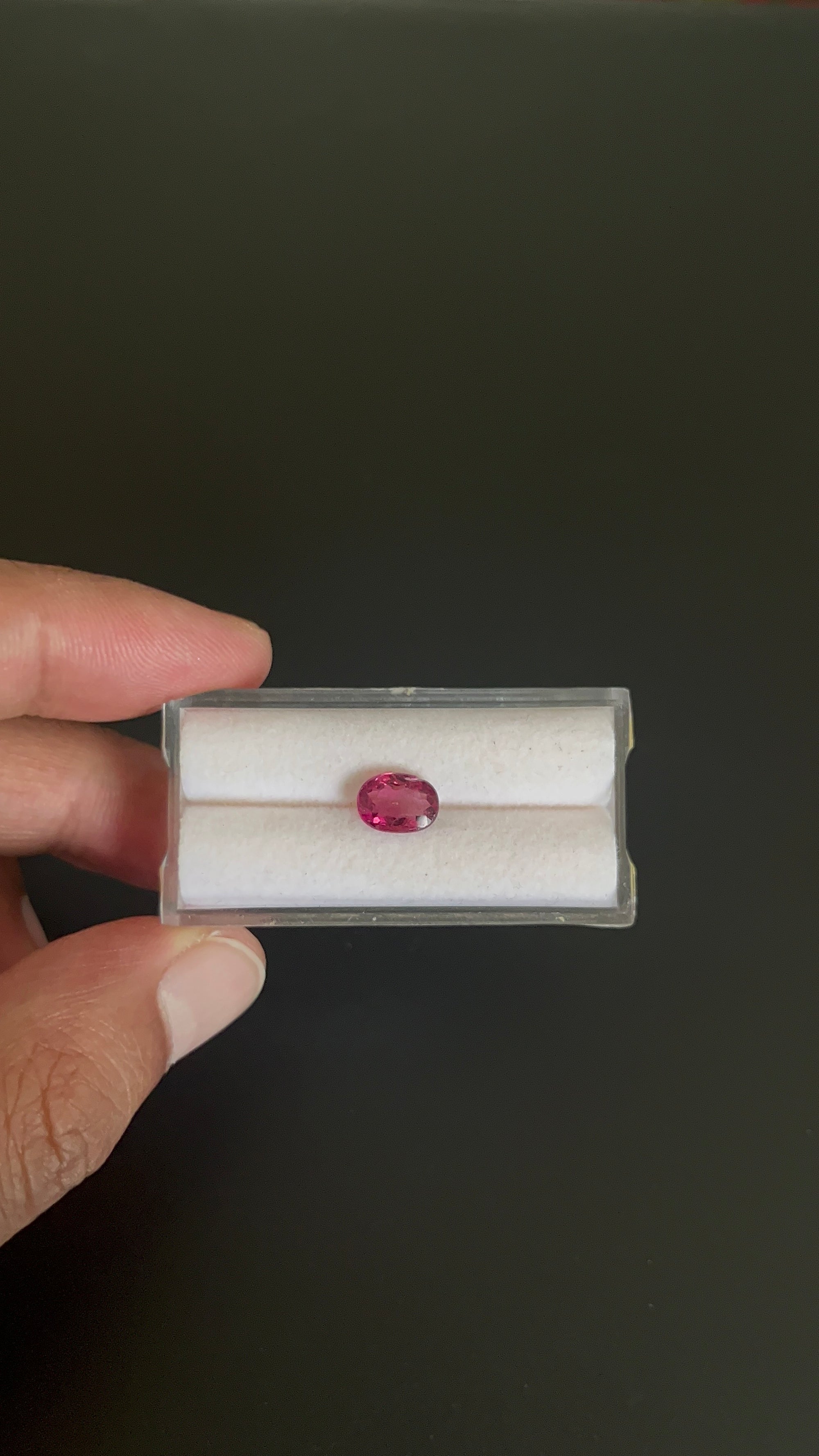 Natural Tourmaline, Faceted 8.51 x 6.23 x 3.78mm , Approximately 1.49 Carat (GTG-TOU-66)
